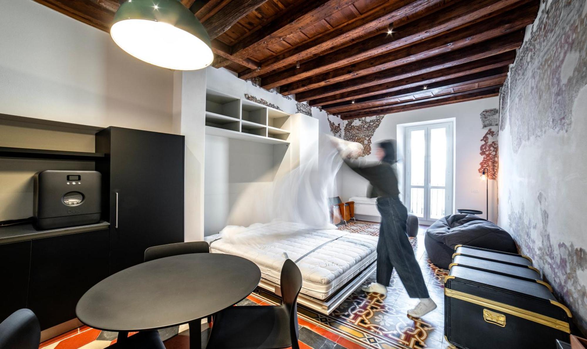 Piazza Mascheroni Home Bergamo Luaran gambar